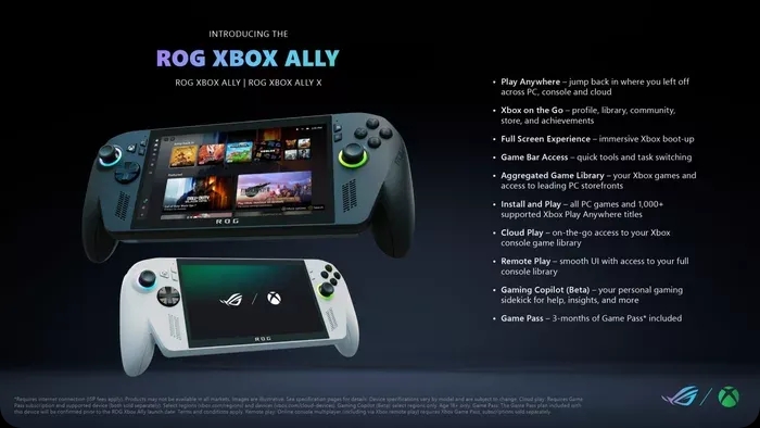 قیمت‌های ROG Xbox Ally و Xbox Ally X اعلام شد