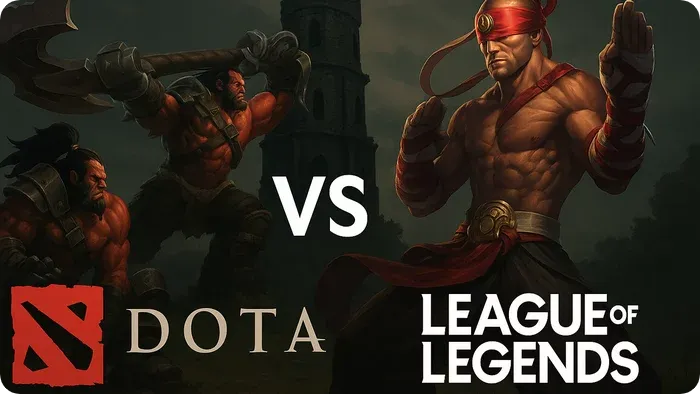 مقایسه League of Legends و Dota 2: کدام MOBA برای شما بهتر است؟