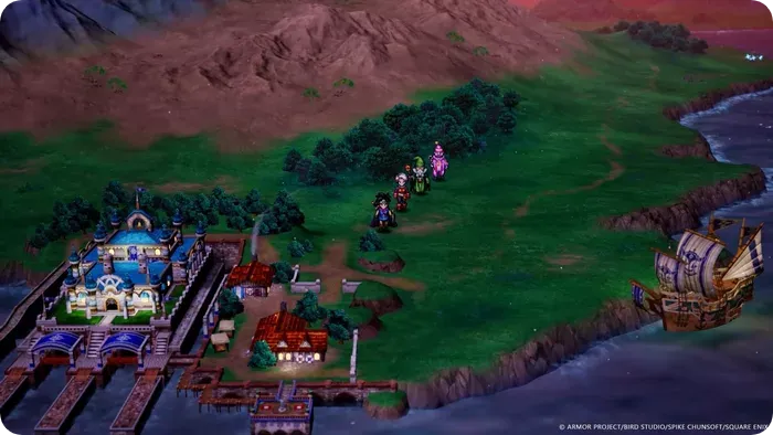 از گیم‌پلی جدید ریمیک Dragon Quest 3 HD-2D رونمایی شد