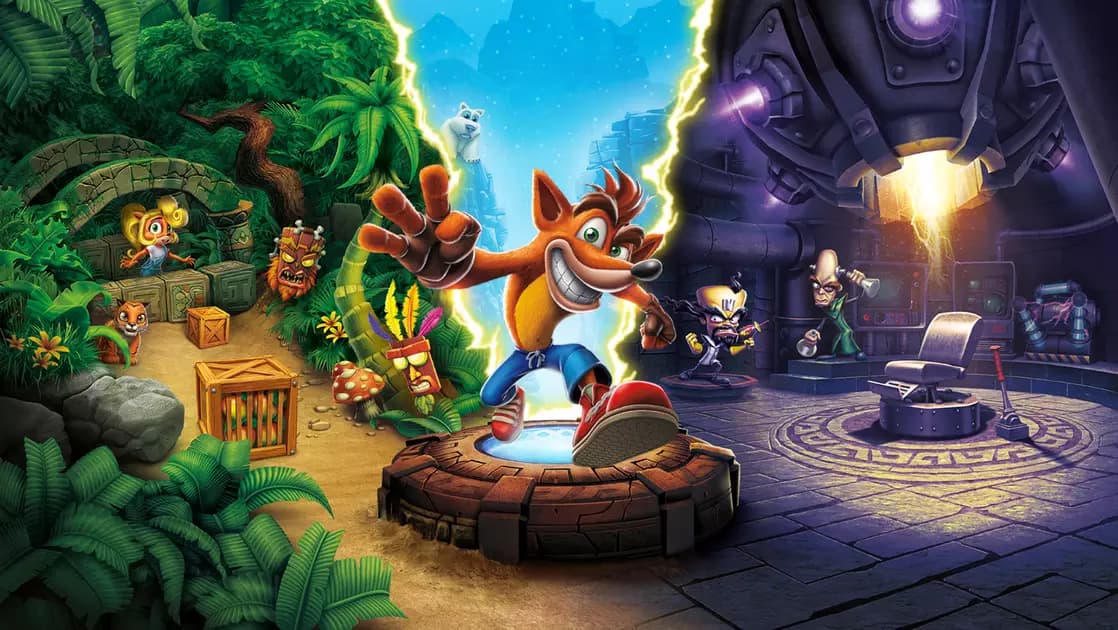 آرشیو کامل موسیقی‌های سری Crash Bandicoot