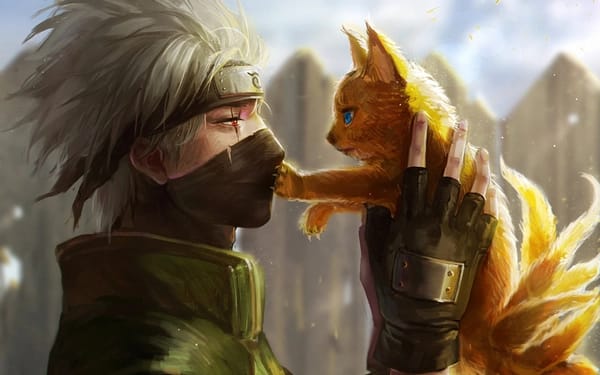 Kakashi and nine-tails
