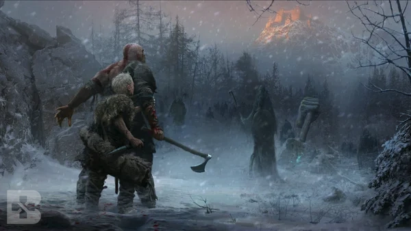 god of war 2018 art