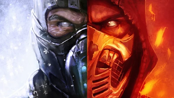 scorpion mortal kombat 11 art