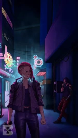 v and johnny cyberpunk