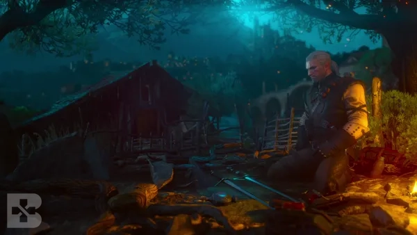 The Witcher 3- Blood and Wine Main Menu