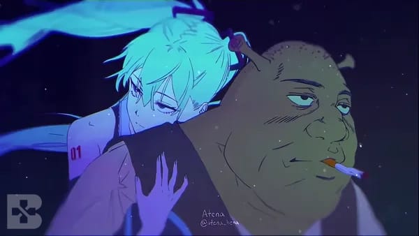 Miku x Shrek