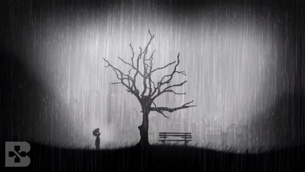 rainy dead tree limbo