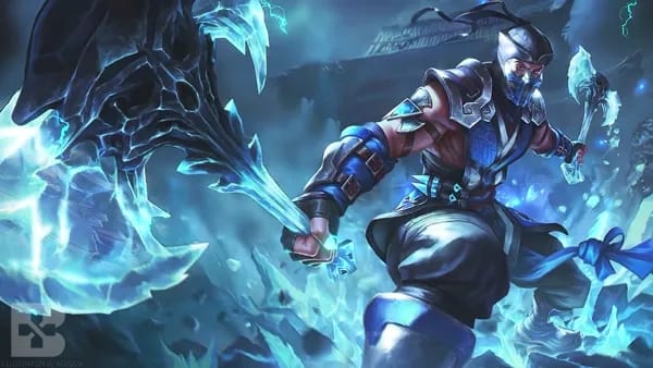 sub zero axes mortal kombat