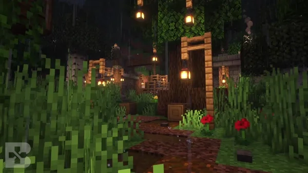 Minecraft Rain