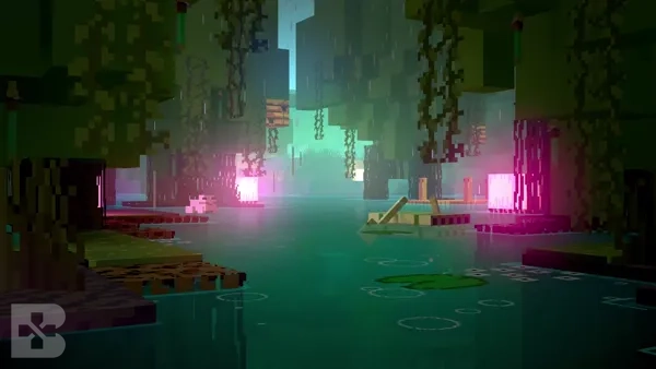 Minecraft Relaxing Rainy Swamp