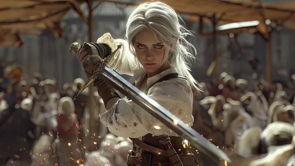 Ciri warrior ; Unleashed