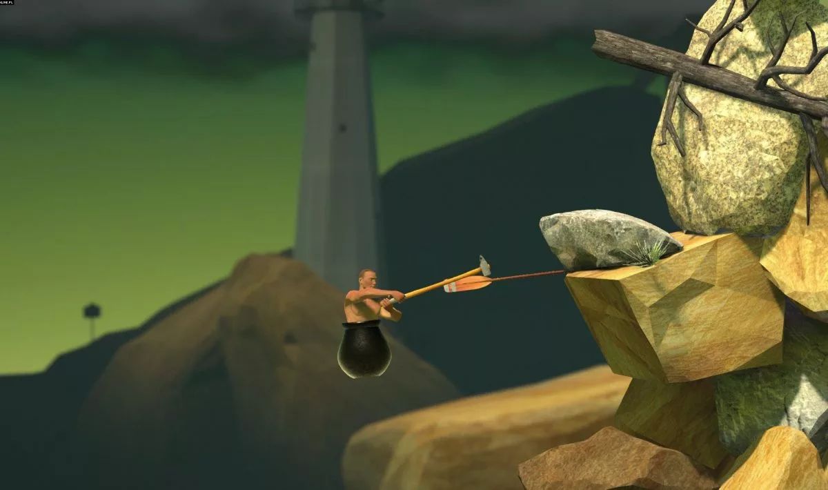 معرفی سخت ترین بازی‌ها - Getting Over It With Bennett Foddy