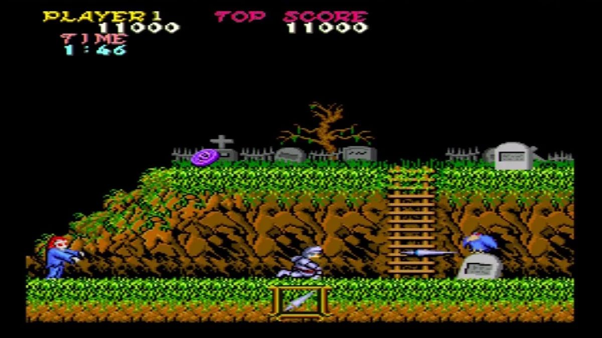 معرفی سخت ترین بازی‌ها - Ghosts 'n Goblins