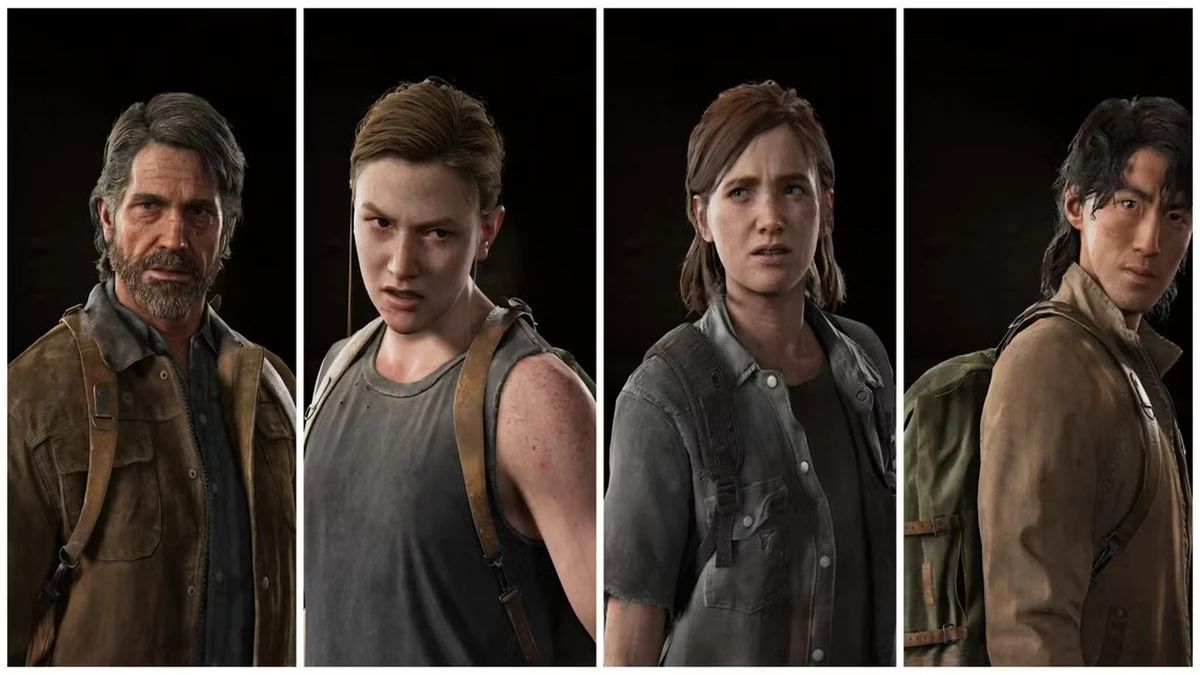 شخصیت های اصلی last of us 2