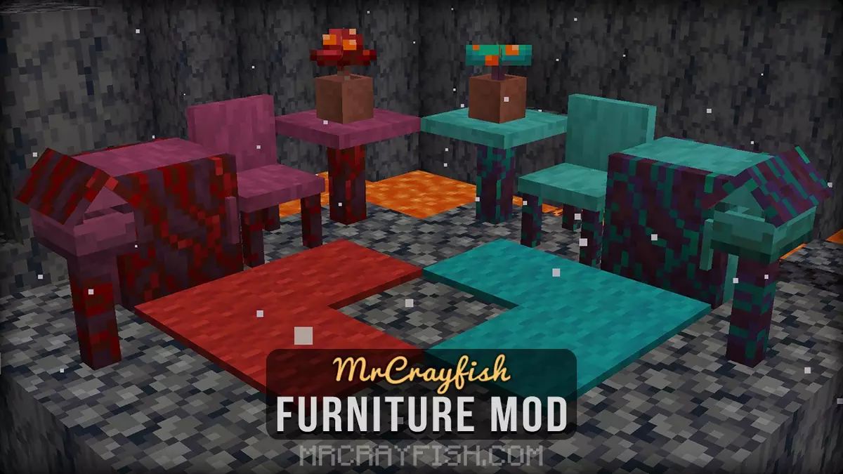 ماد ماینکرفت - MrCrayfish’s Furniture
