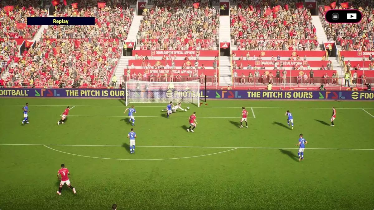گیم‌پلی eFootball 2025 روی PS5