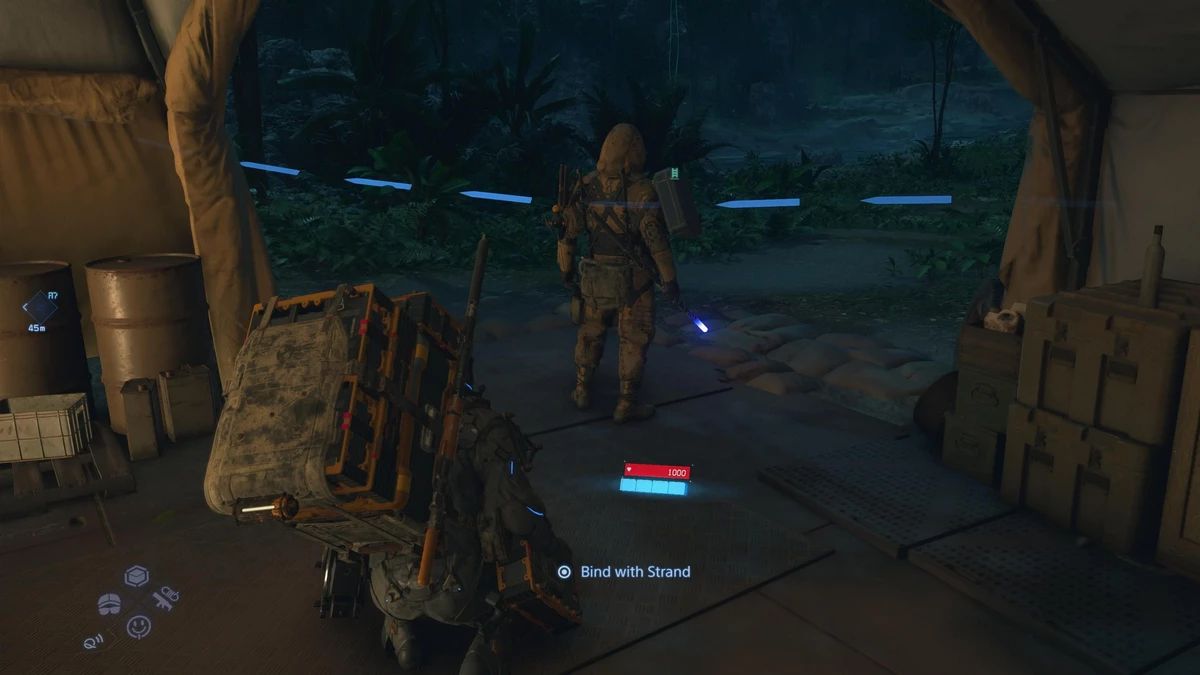 گیم‌پلی Death Stranding 2 - مخفی‌کاری