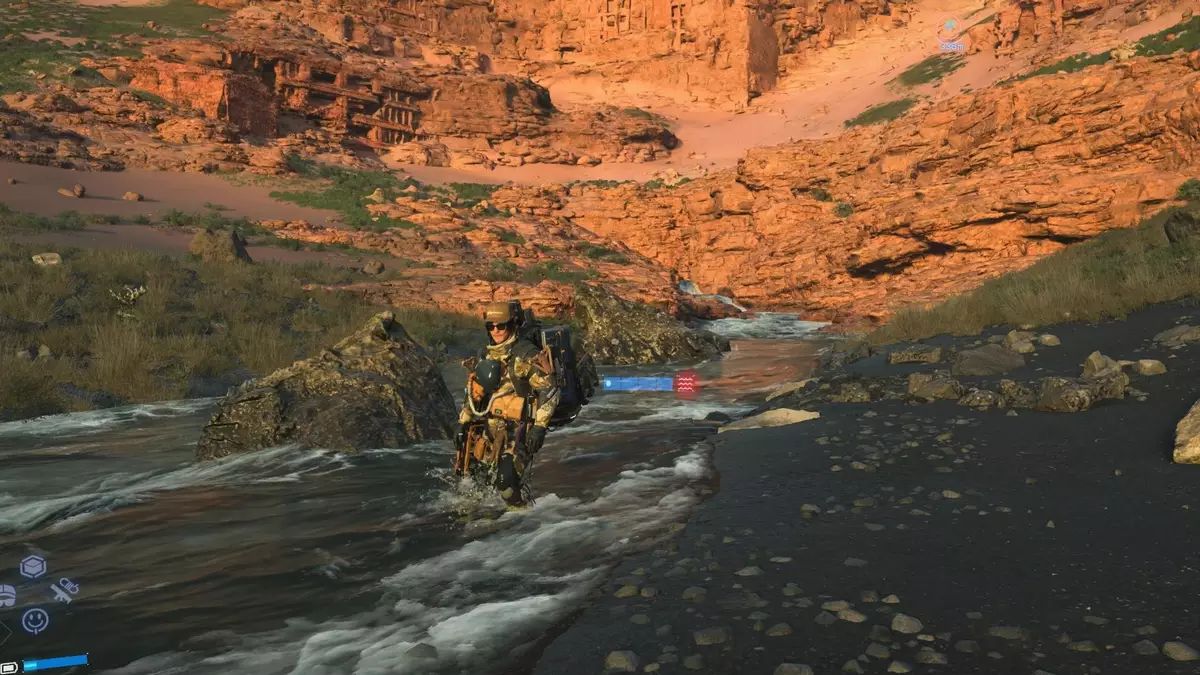 سم در محیط کوهستانی Death Stranding 2