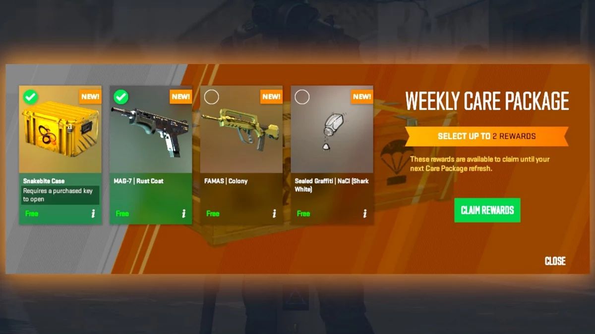 Weekly Care Package در Counter-Strike 2