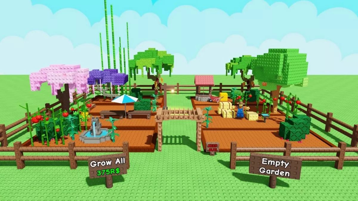 بازی Grow a Garden برای Roblox