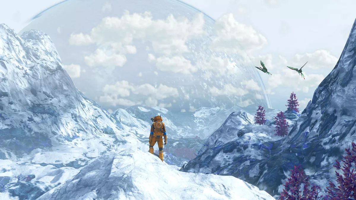 بهبود گرافیک دنیای بازی No Man's Sky در آپدیت Worlds Part II