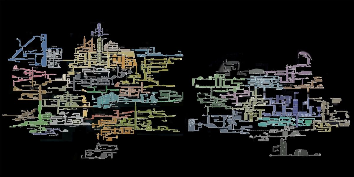 نقشه بازی Hollow Knight: Silksong