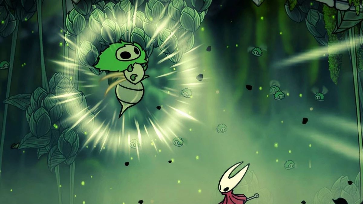 باس Moss Mother در Hollow Knight Silksong