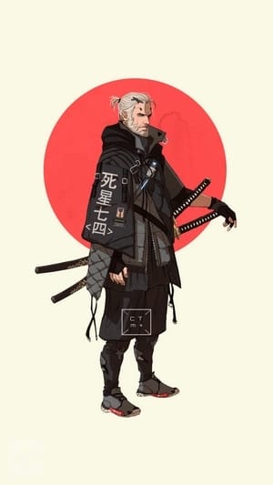 geralt of rivia witcher minimal