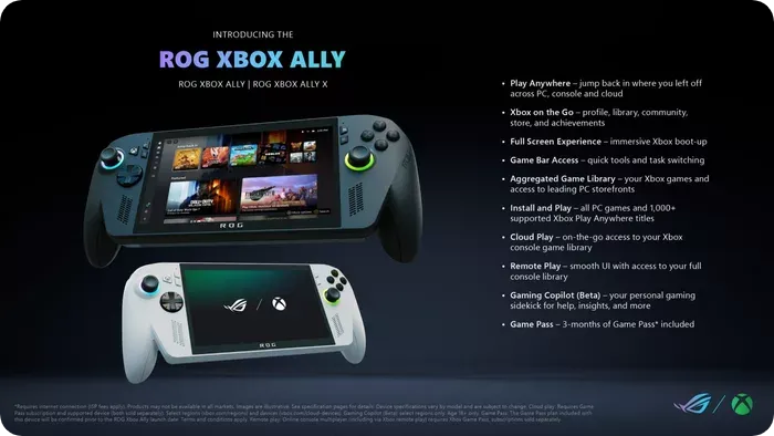 قیمتهای ROG Xbox Ally و Xbox Ally X اعلام شد