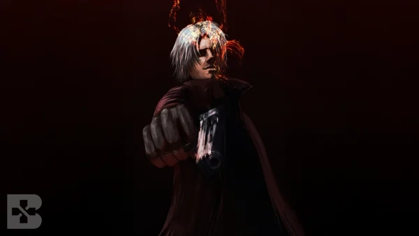 dante devil may cry in action