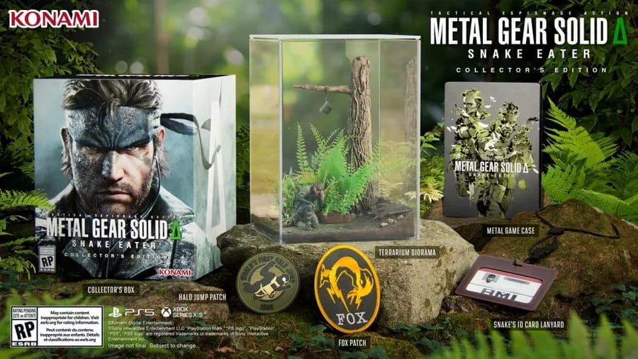 Metal Gear Solid Delta: Snake Eater Different Editions