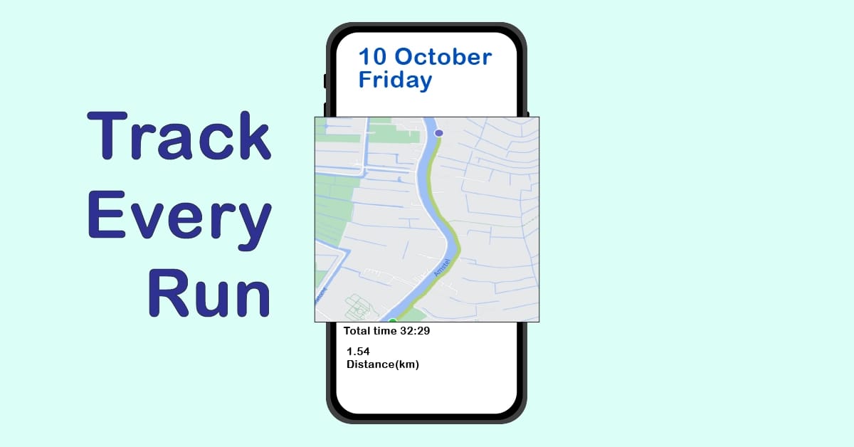 اپلیکیشن Running Fitness & Map Tracker ساختهی Fitzeee Fitness