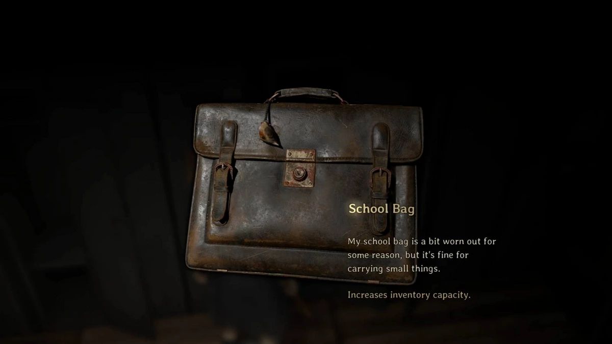 کیف اینونتوری هیناکو در Silent Hill f