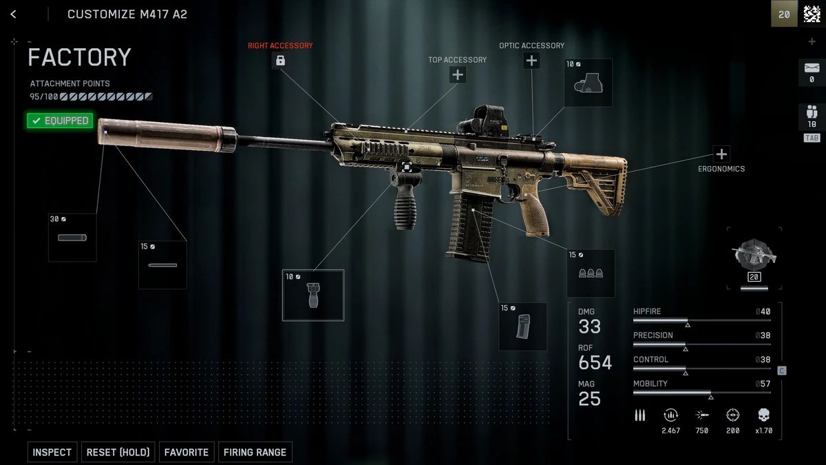 M417 A2 Loadout Battlefield 6