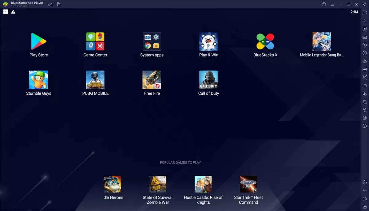 شبیه ساز اندروید BlueStacks