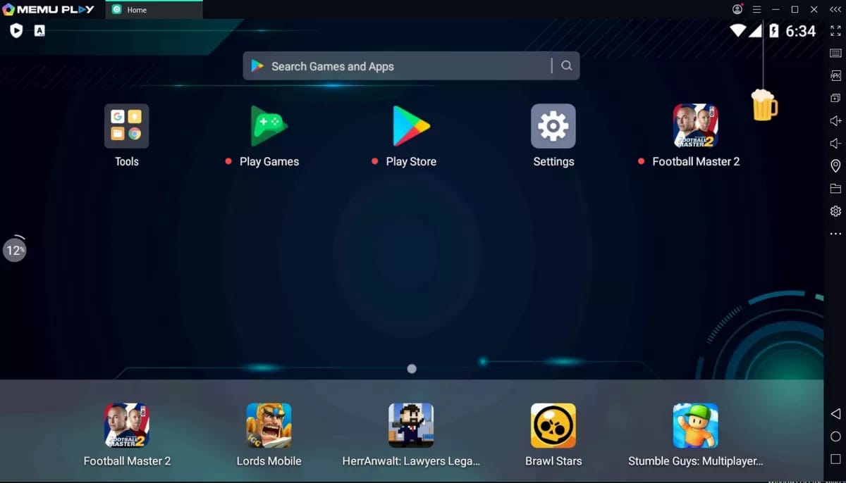 شبیه ساز اندروید MEmu Play