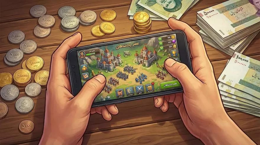عصر پادشاهان- بازی های پول ساز واقعی